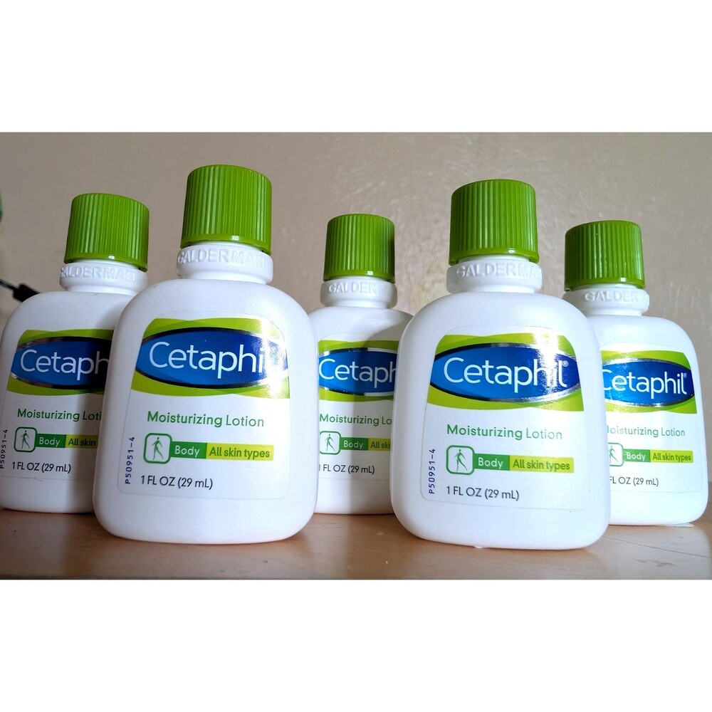 5 Cetaphil Moisturizing Lotion Body All Skin Types Bundle Lot